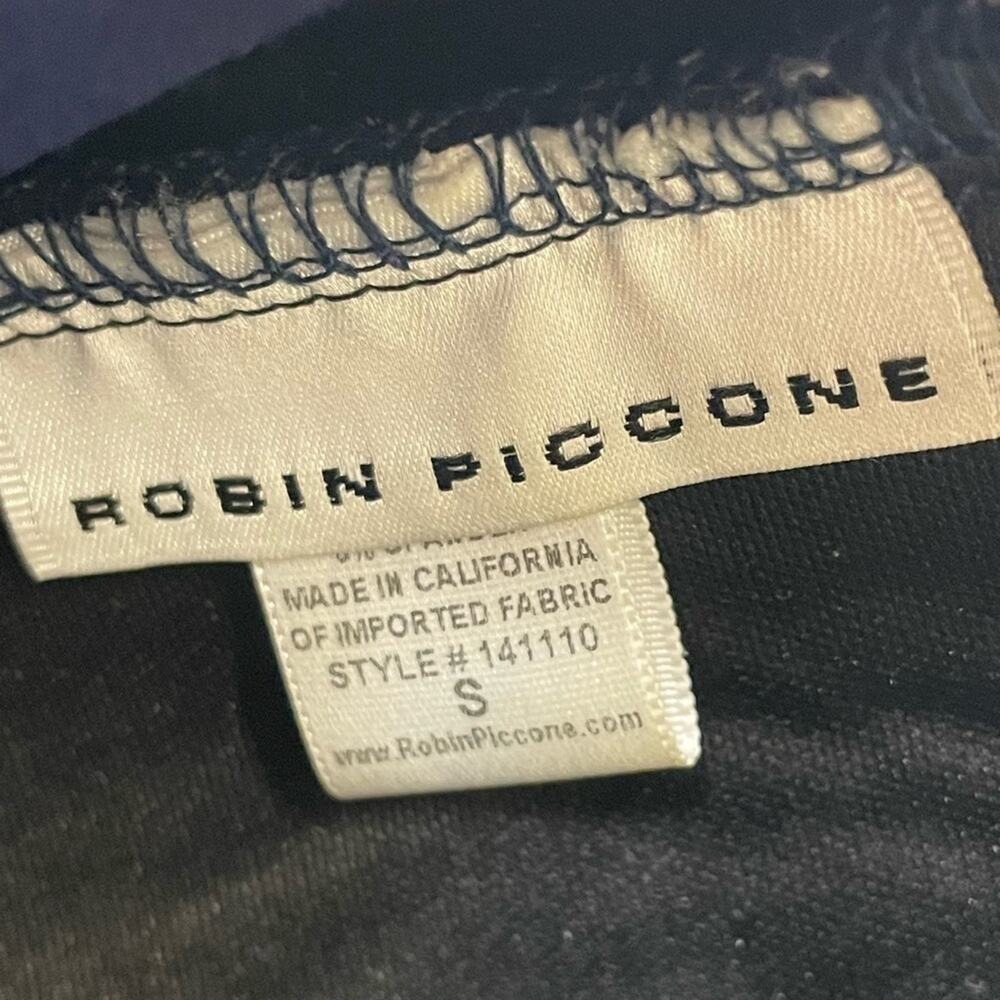 Robin Piccone Tankini Top Women’s Size Small Navy Swimwear - Picture 4 of 6